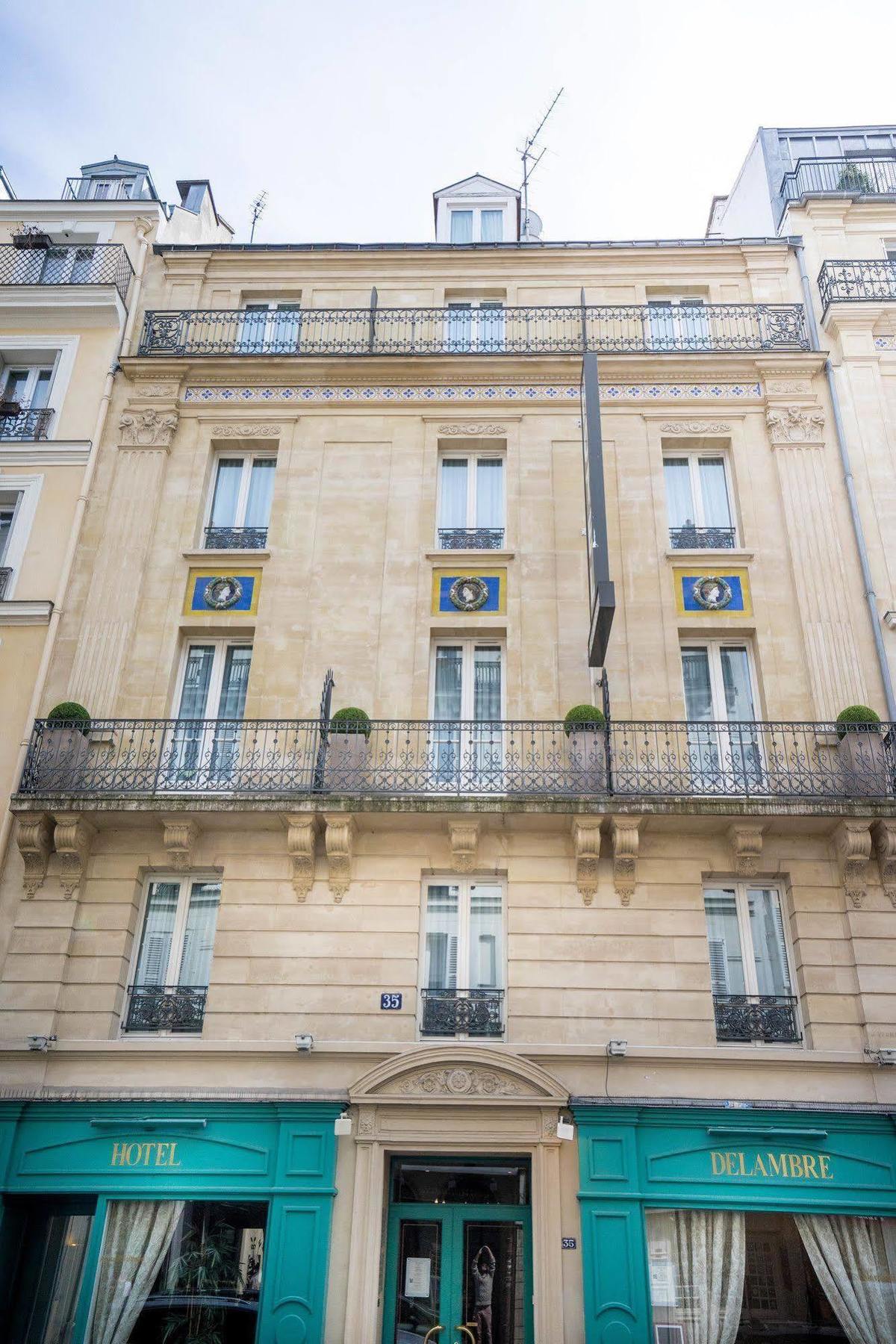 Hotel Delambre Paris Exterior foto